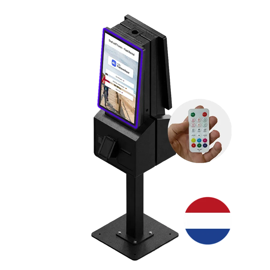 Vrijstaande duo kiosk van Prestop
